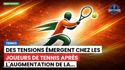 Tennis Podcast: Tennis : Des tensions émergent chez les joueurs de tennis après l'augmentation de la...