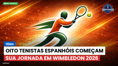 Tênis Podcast: Ténis : Oito tenistas espanhóis começam sua jornada em Wimbledon 2026