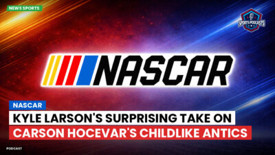 NASCAR Podcast: NASCAR : Kyle Larson's Surprising Take on Carson Hocevar's Childlike Antics