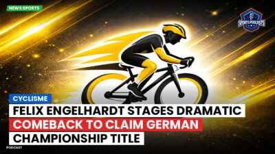 Cycling Podcast: Cyclisme : Felix Engelhardt stages dramatic comeback to claim German championship title
