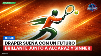 Tenis Podcast: Tennis : Draper sueña con un futuro brillante junto a Alcaraz y Sinner