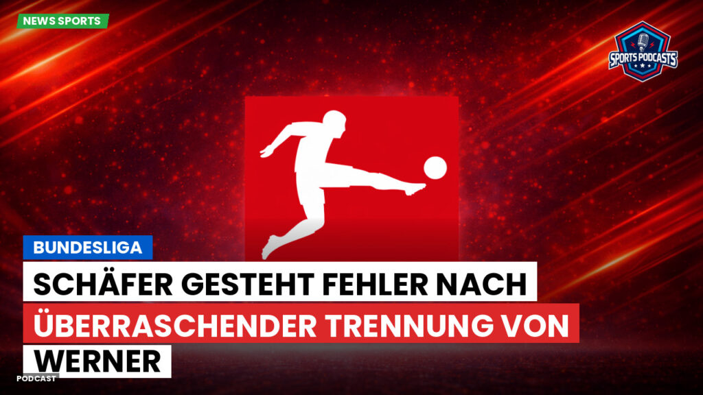 Bundesliga Podcast: Bundesliga : Schäfer gesteht Fehler nach überraschender Trennung von Werner