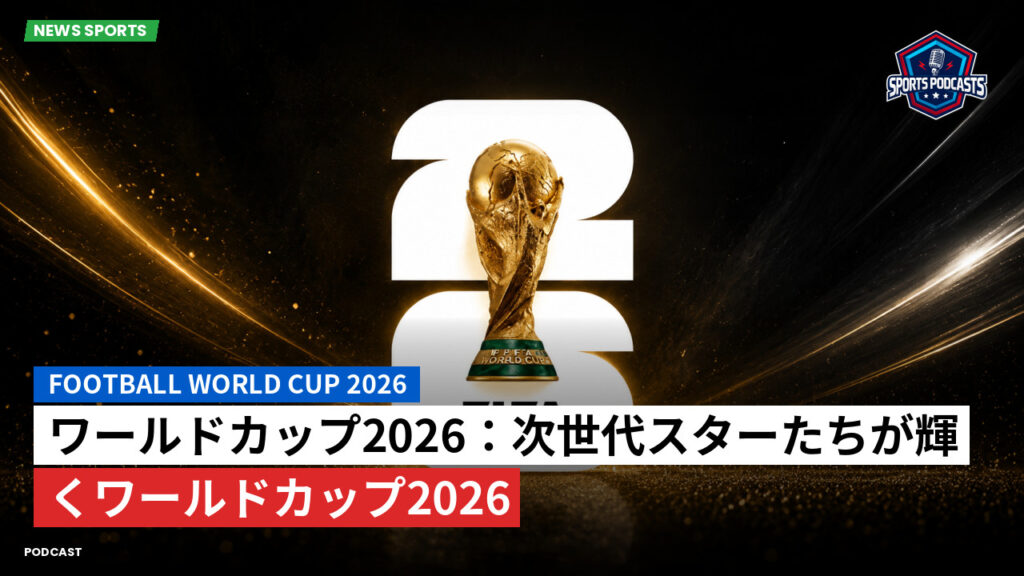 サッカーワールドカップ 2026 Podcast: ワールドカップ2026：次世代スターたちが輝くワールドカップ2026