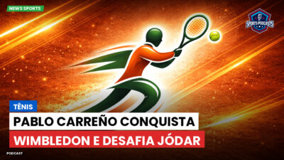 Tênis Podcast: Tênis : Pablo Carreño conquista Wimbledon e desafia Jódar