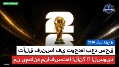 كأس العالم لكرة القدم 2026 Podcast: كأس العالم 2026 : تألق فرنسا في توحدها بعد سحق السويد—من يمكنه منافستها الآن؟