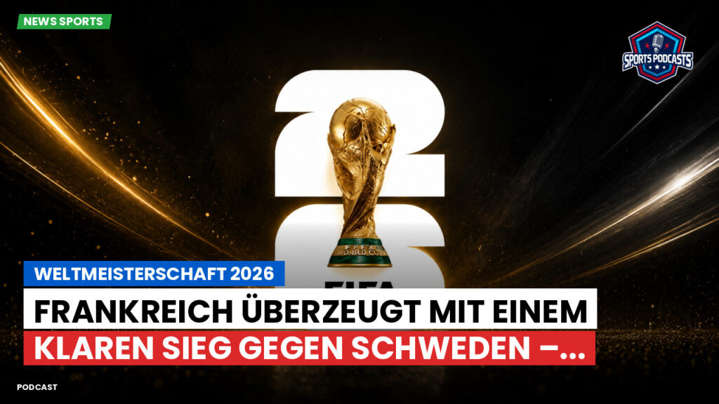 Fußball-Weltmeisterschaft 2026 Podcast: Weltmeisterschaft 2026 : Frankreich überzeugt mit einem klaren Sieg gegen Schweden –...