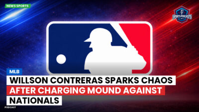 MLB Podcast: MLB : Willson Contreras Sparks Chaos After Charging Mound Against Nationals