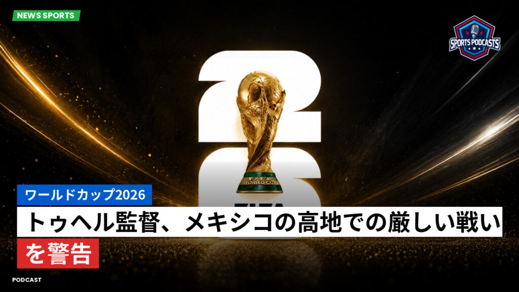 サッカーワールドカップ 2026 Podcast: ワールドカップ2026 : トゥヘル監督、メキシコの高地での厳しい戦いを警告