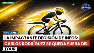 Ciclismo Podcast: Cyclisme : La impactante decisión de Ineos: Carlos Rodríguez se queda fuera del Tour