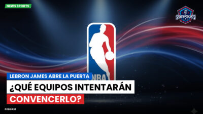 NBA Podcast: LeBron James abre la puerta: ¿Qué equipos intentarán convencerlo?