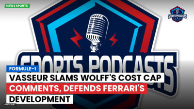 Formula 1 Podcast: Formule-1 : Vasseur Slams Wolff's Cost Cap Comments, Defends Ferrari's Development