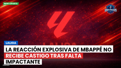 LaLiga Podcast: LaLiga : La reacción explosiva de Mbappé no recibe castigo tras falta impactante