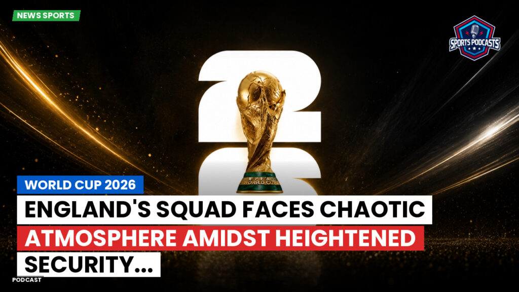 Football World Cup 2026 Podcast: World Cup 2026 : England's Squad Faces Chaotic Atmosphere Amidst Heightened Security...