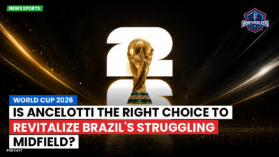 Football World Cup 2026 Podcast: World Cup 2026 : Is Ancelotti the right choice to revitalize Brazil's struggling midfield?