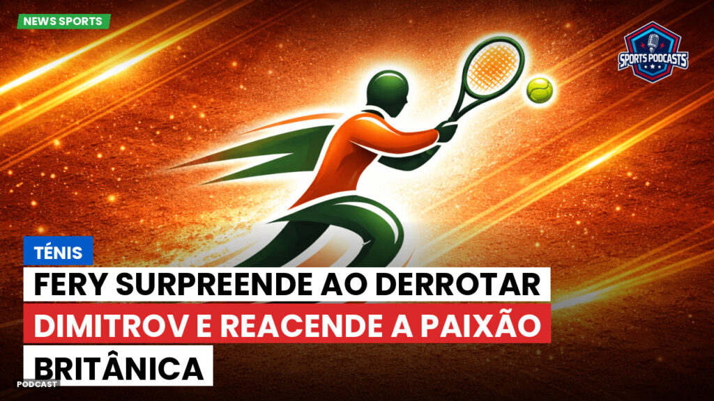 Tênis Podcast: Ténis : Fery surpreende ao derrotar Dimitrov e reacende a paixão britânica