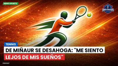 Tenis Podcast: Tennis : De Miñaur se desahoga: "Me siento lejos de mis sueños"