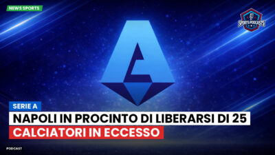 Serie A Podcast: Serie A : Napoli in procinto di liberarsi di 25 calciatori in eccesso