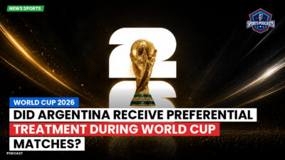 Football World Cup 2026 Podcast: World Cup 2026 : Did Argentina receive preferential treatment during World Cup matches?