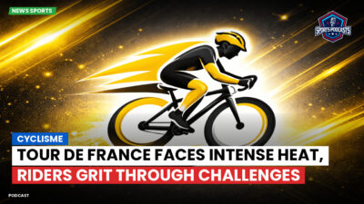 Cycling Podcast: Cyclisme : Tour de France Faces Intense Heat, Riders Grit Through Challenges