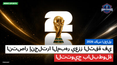 كأس العالم لكرة القدم 2026 Podcast: كأس العالم 2026 : انتصار إنجلترا المبهر يعزز الثقة في التتويج بالبطولة