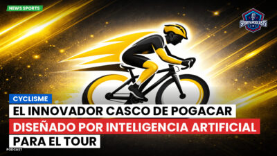 Ciclismo Podcast: Cyclisme : El innovador casco de Pogacar diseñado por inteligencia artificial para el Tour