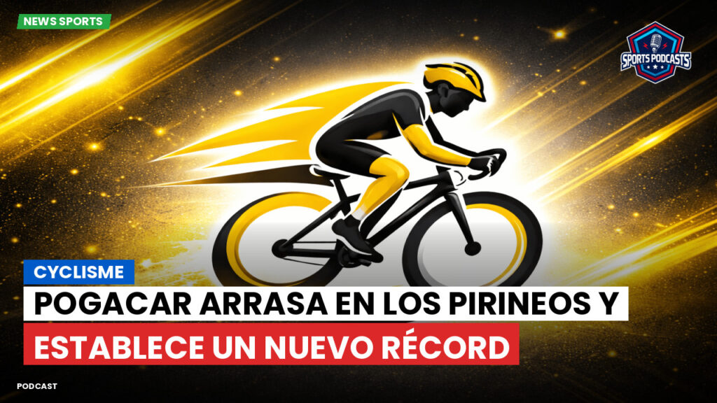 Ciclismo Podcast: Cyclisme : Pogacar arrasa en los Pirineos y establece un nuevo récord