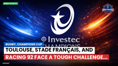 Champions Cup Podcast: Rugby, Champions Cup: Toulouse, Stade Français, and Racing 92 face a tough challenge...