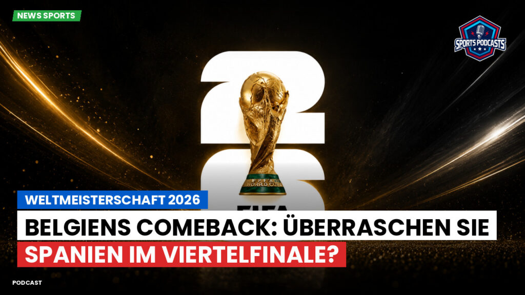Fußball-Weltmeisterschaft 2026 Podcast: Weltmeisterschaft 2026 : Belgiens Comeback: Überraschen sie Spanien im Viertelfinale?