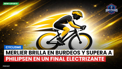 Ciclismo Podcast: Cyclisme : Merlier brilla en Burdeos y supera a Philipsen en un final electrizante