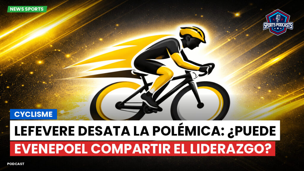 Ciclismo Podcast: Cyclisme : Lefevere desata la polémica: ¿Puede Evenepoel compartir el liderazgo?
