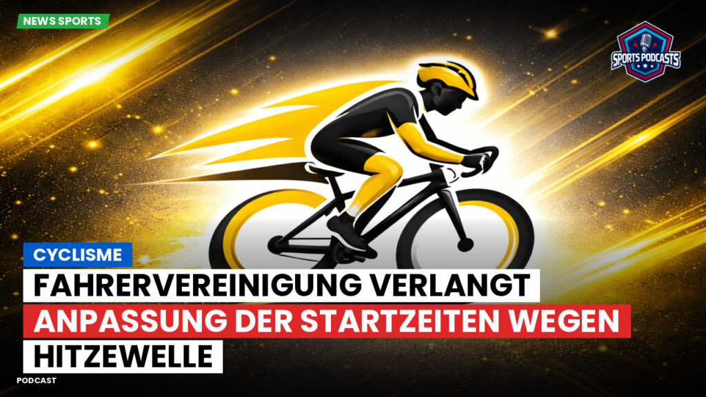 Radsport Podcast: Cyclisme : Fahrervereinigung verlangt Anpassung der Startzeiten wegen Hitzewelle