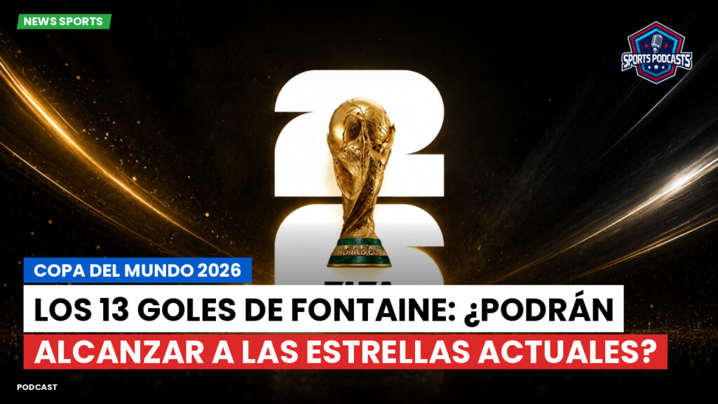 Copa del Mundo de Fútbol 2026 Podcast: Copa del Mundo 2026 : Los 13 goles de Fontaine: ¿podrán alcanzar a las estrellas actuales?