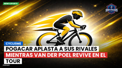 Ciclismo Podcast: Cyclisme : Pogacar aplasta a sus rivales mientras Van der Poel revive en el Tour