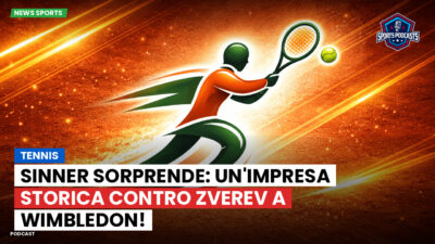 Tennis Podcast: Tennis : Sinner sorprende: un'impresa storica contro Zverev a Wimbledon!