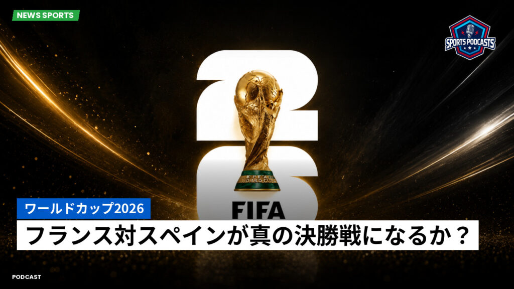 サッカーワールドカップ 2026 Podcast: ワールドカップ2026 : フランス対スペインが真の決勝戦になるか?