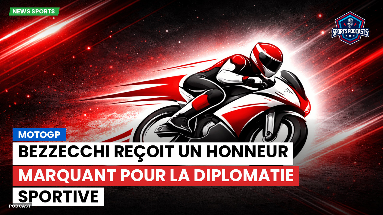 Bezzecchi reçoit un honneur marquant pour la diplomatie sportive