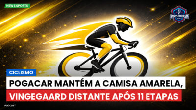 Ciclismo Podcast: Ciclismo: Pogacar mantém a camisa amarela, Vingegaard distante após 11 etapas