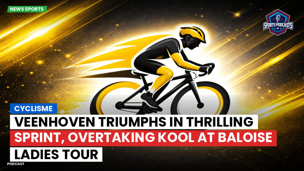 Cycling Podcast: Cyclisme : Veenhoven triumphs in thrilling sprint, overtaking Kool at Baloise Ladies Tour