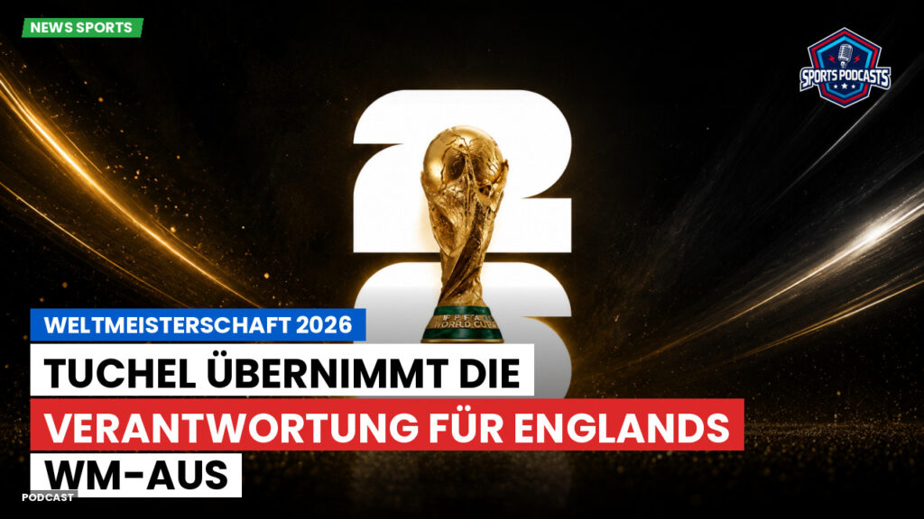 Fußball-Weltmeisterschaft 2026 Podcast: Weltmeisterschaft 2026 : Tuchel übernimmt die Verantwortung für Englands WM-Aus