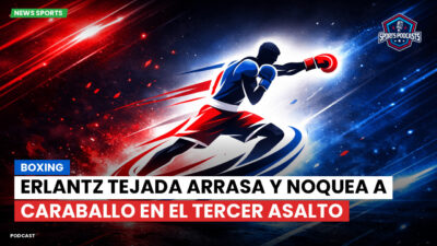 Boxeo Podcast: Boxing : Erlantz Tejada arrasa y noquea a Caraballo en el tercer asalto