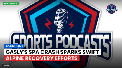 Formula 1 Podcast: Formule-1 : Gasly's Spa crash sparks swift Alpine recovery efforts