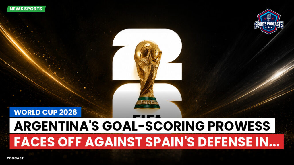 Football World Cup 2026 Podcast: World Cup 2026 : Argentina's Goal-Scoring Prowess Faces Off Against Spain's Defense in...