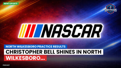 NASCAR Podcast: North Wilkesboro Practice Results : Christopher Bell shines in North Wilkesboro...