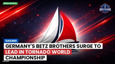 Sailing Podcast: Germany's Betz Brothers Surge to Lead in Tornado World Championship