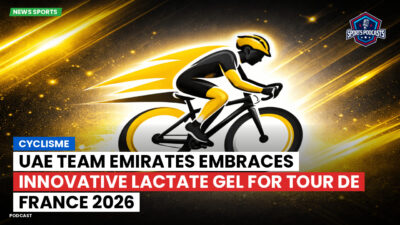 Cycling Podcast: Cyclisme : UAE Team Emirates embraces innovative lactate gel for Tour de France 2026