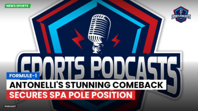 Formula 1 Podcast: Formule-1 : Antonelli's Stunning Comeback Secures Spa Pole Position