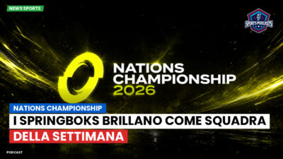 Nations Championship Podcast: Nations Championship: i Springboks brillano come squadra della settimana