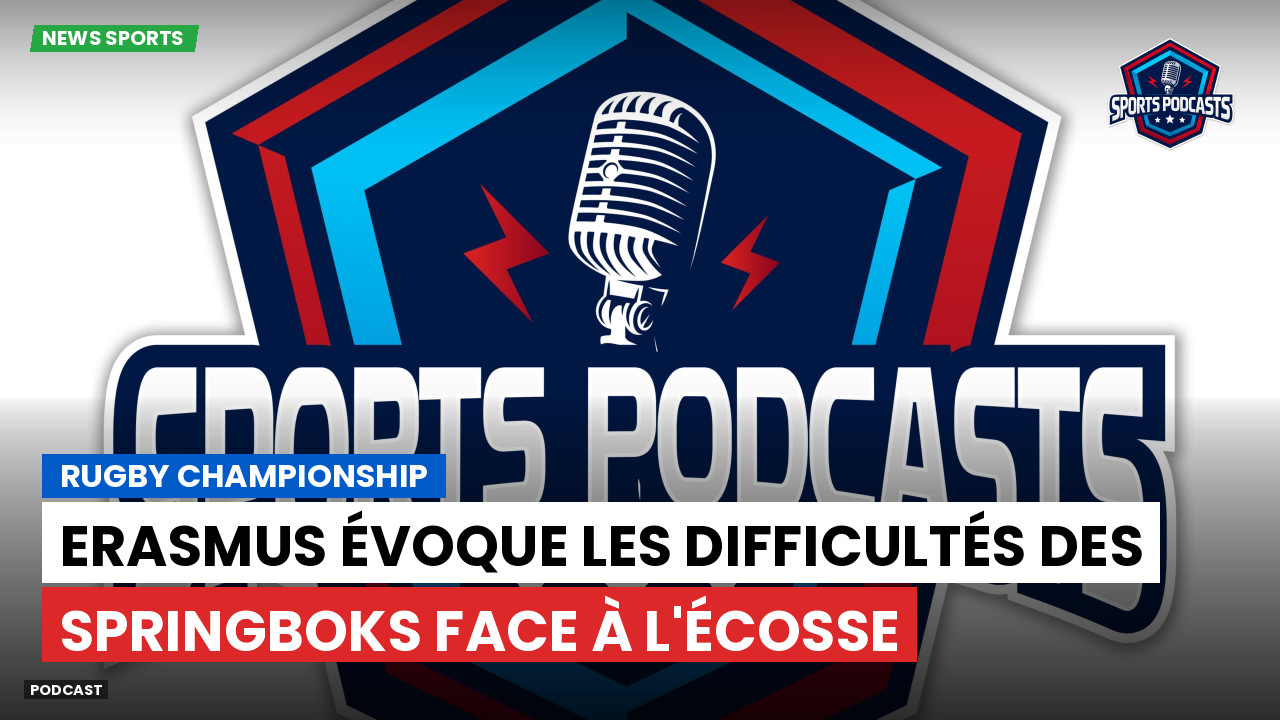Erasmus évoque les difficultés des Springboks face à l'Écosse