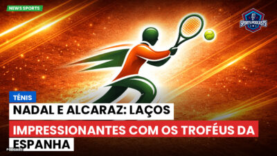 Tênis Podcast: Ténis : Nadal e Alcaraz: laços impressionantes com os troféus da Espanha