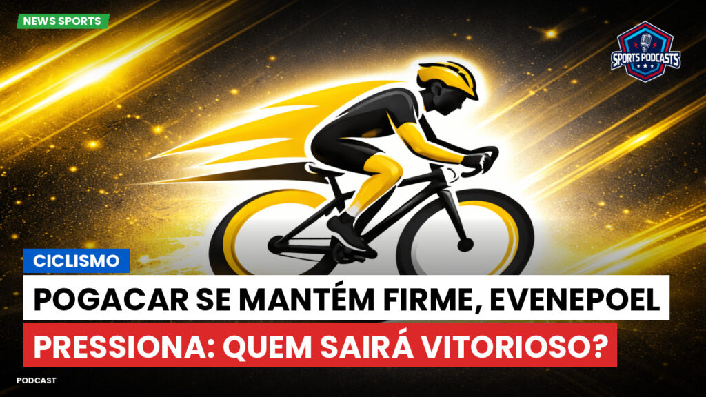 Ciclismo Podcast: Ciclismo : Pogacar se mantém firme, Evenepoel pressiona: quem sairá vitorioso?
